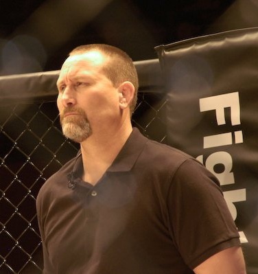 Referee Todd Anderson